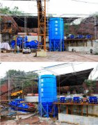 在建項目|黑白直播承建重慶時產200噸洗砂零排放生